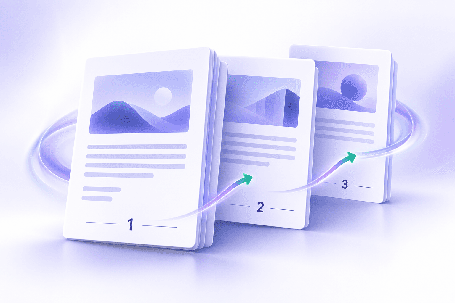 PDF pages receiving sequential footer numbers